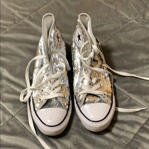 Sequin Converse
